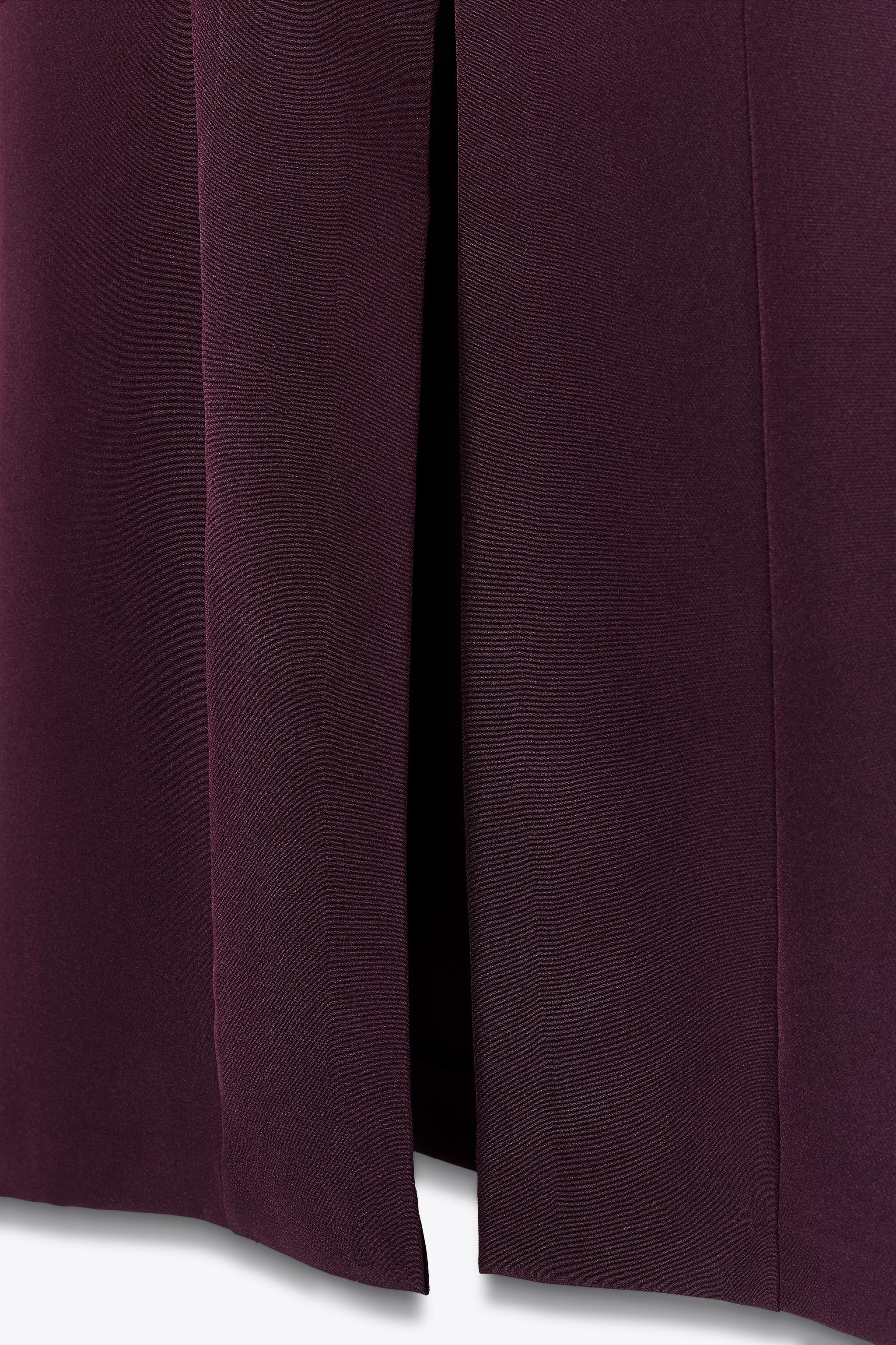 ROBE MI-LONGUE DRAPÉE